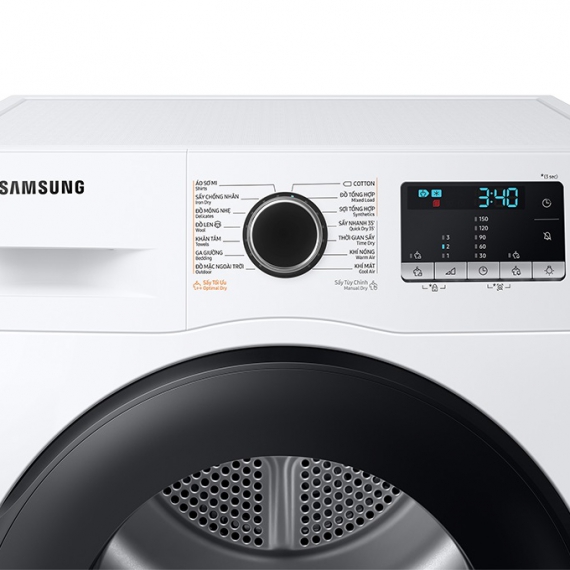 Máy sấy bơm nhiệt Samsung 9 kg DV90TA240AE/SV DV90TA240AESV