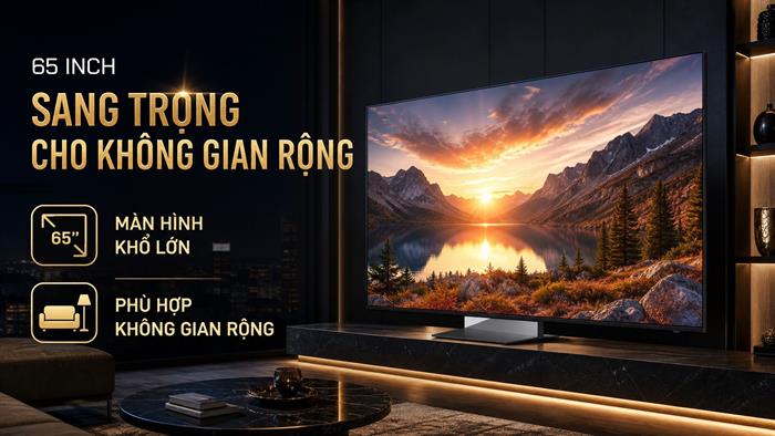 Smart Tivi Micro RGB Samsung AI 4K 85 inch MRA85R95HX