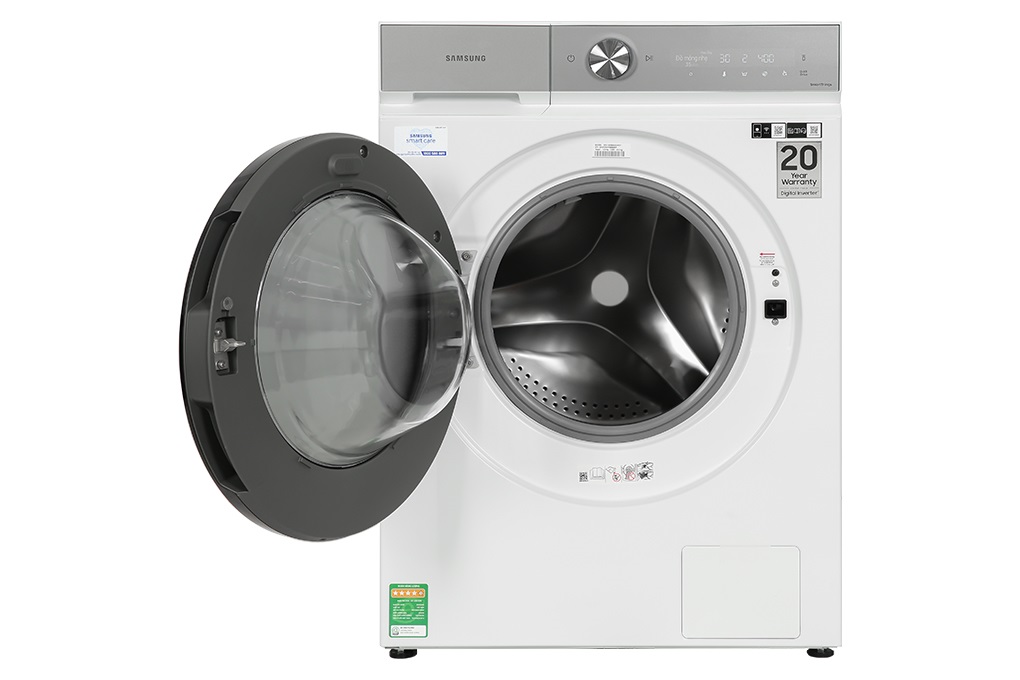 Máy giặt sấy Samsung Bespoke AI Inverter giặt 12 kg - sấy 8 kg WD12BB944DGHSV WD12BB944DGH/SV