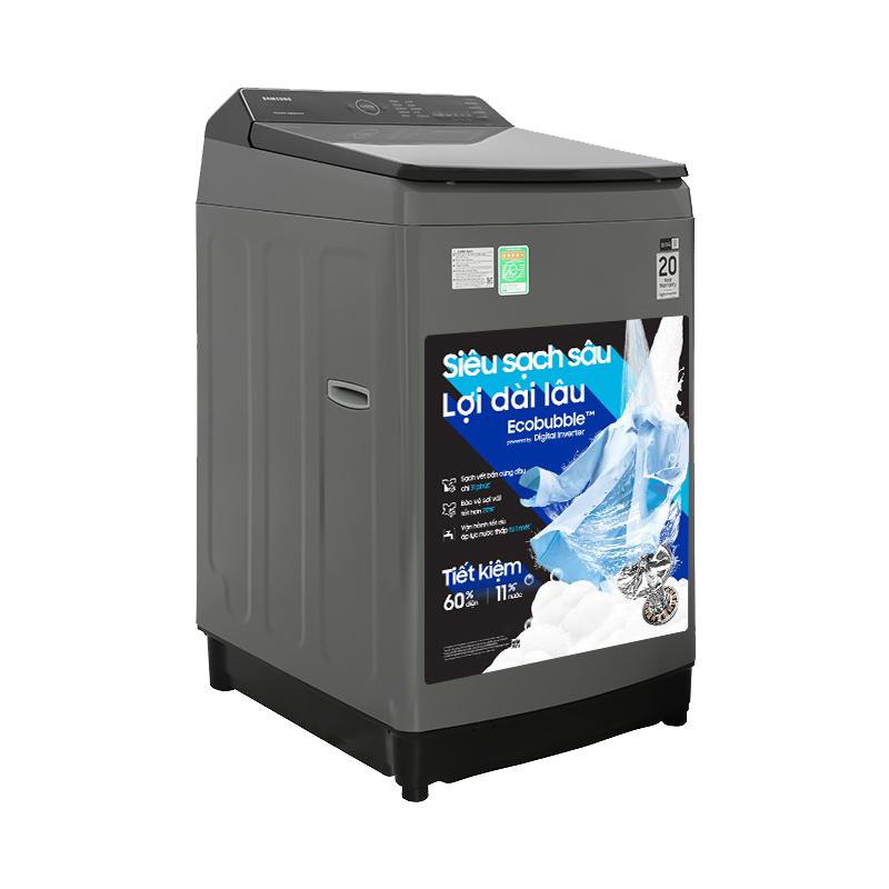 Máy giặt Samsung Ecobubble Inverter 10.5 kg WA10CG5745BDSV WA10CG5745BD/SV